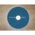 Disque abrasif de fibre de meule abrasive d&#39;oxyde de zirconium